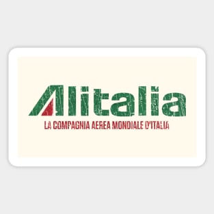 Alitalia - Italy's World Airline 1946 Sticker